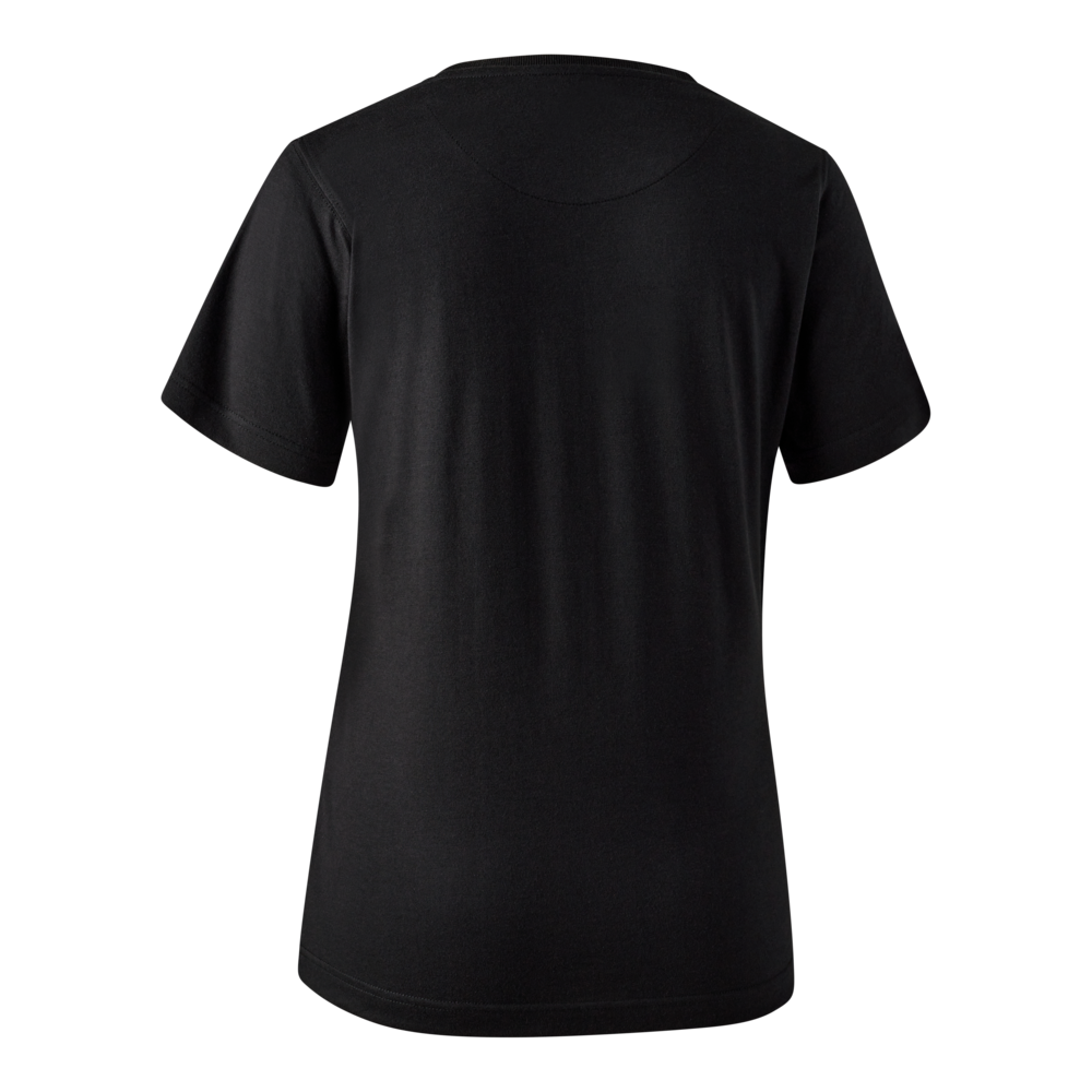 Deerhunter JUBILEE póló – női – 8075 – Black – fekete (999) – hátulnézet