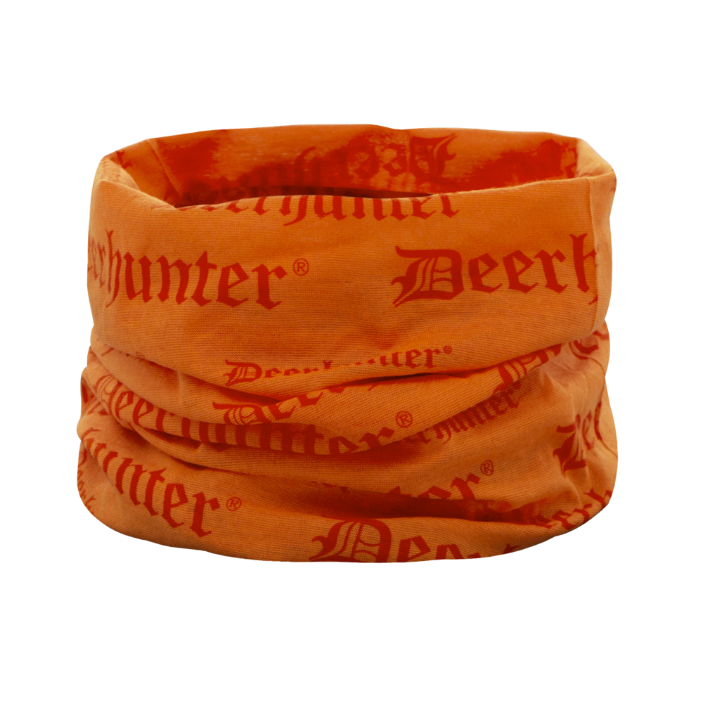 Deerhunter LOGO többfunkciós csősál 6788 – Orange – narancssárga (669) – elölnézet