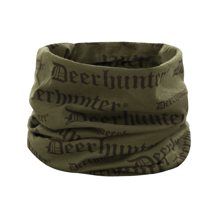 Deerhunter LOGO többfunkciós csősál 6788 – Tarmac Green – szürkészöld (379) – elölnézet