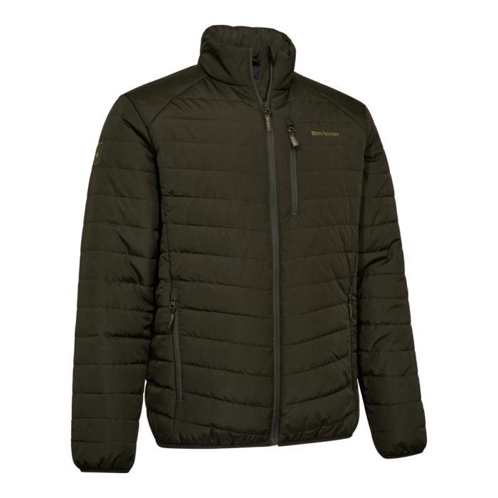 Deerhunter MOOR Fully Padded Jacket – bélelt férfi kabát – 5567 – Timber – erdei barna (393) – elölnézet