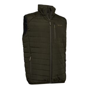 Deerhunter MOOR Fully Padded bélelt vadászmellény – 4567 – Timber – erdei barna (393) – elölnézet