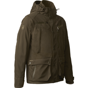 Deerhunter MUFLON PRO Light Jacket – vízálló férfi könnyű vadászkabát – 5868 – Art Green – zöld (376) – elölnézet