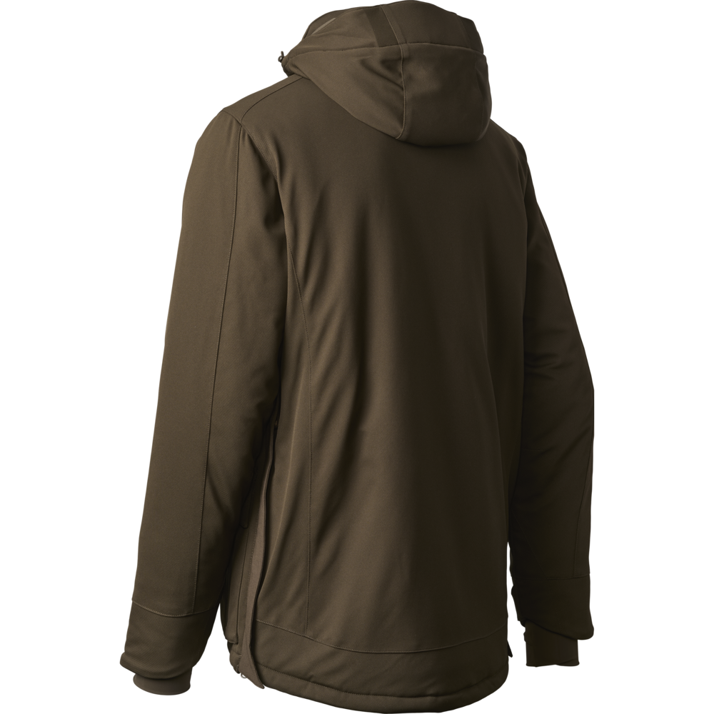 Deerhunter MUFLON PRO Winter Jacket – bélelt vízálló férfi téli vadászkabát – 5870 – Art Green – zöld (376) – hátulnézet