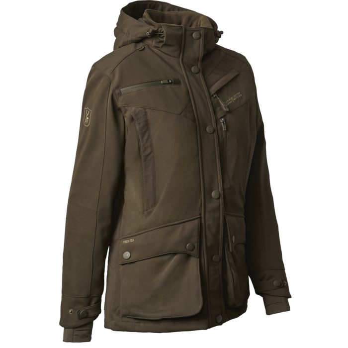 Deerhunter MUFLON PRO kabát – női – 5610 – Art Green – zöld (376) – elölnézet
