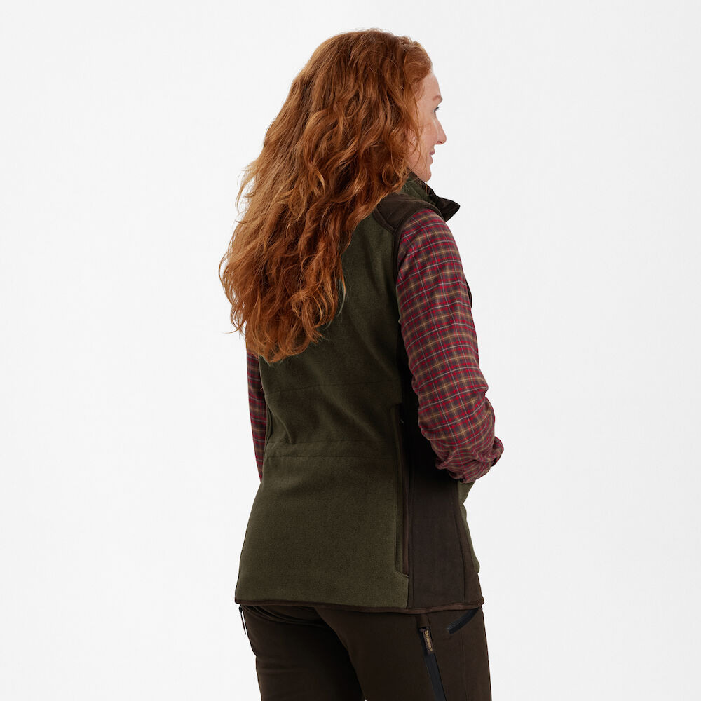 Deerhunter PAM lövész mellény – női – 4710 – Graphite Green – grafitzöld (371) – hátulnézet