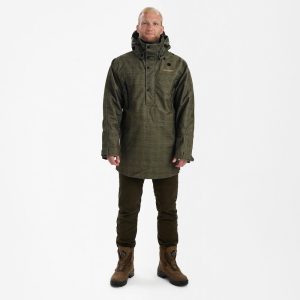 Deerhunter PRO GAMEKEEPER Smock – vízálló férfi vadászanorák – 5726 – Turf – gyepzöld (342) – elölnézet