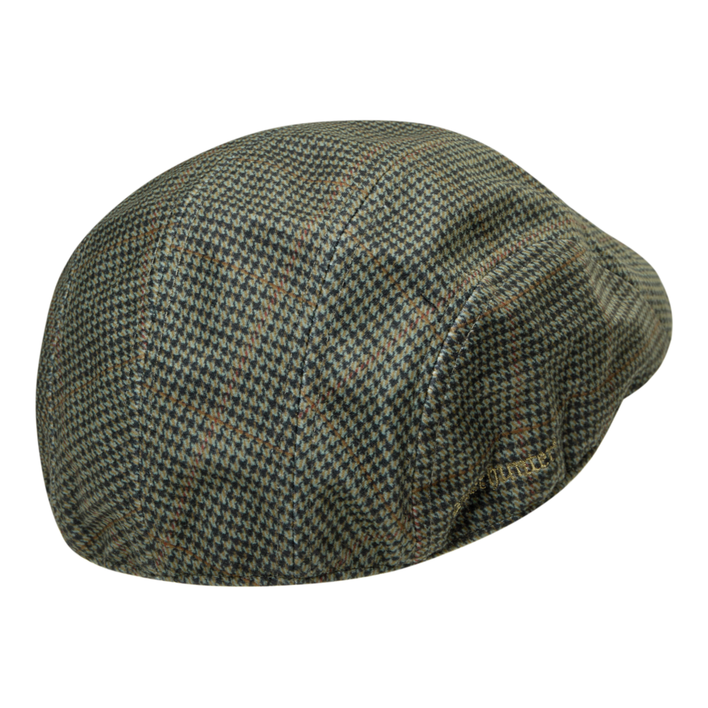 Deerhunter PRO GAMEKEEPER bélelt lapos sapka 6725 – Turf – gyepzöld (342) – hátulnézet