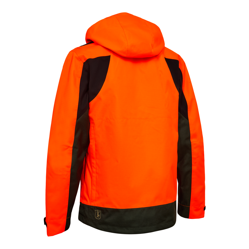 Deerhunter RECON DURA-TEX Membrane Jacket – vízálló férfi vadászkabát – 5591 – Orange – narancssárga (663) – hátulnézet