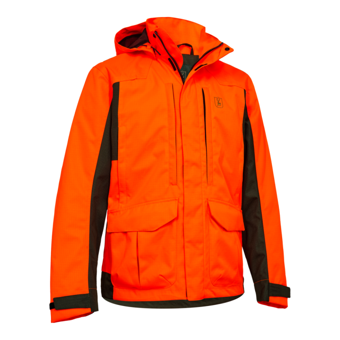 Deerhunter RECON DURA-TEX Membrane Jacket – vízálló férfi vadászkabát – 5591 – Orange – narancssárga (663) – elölnézet