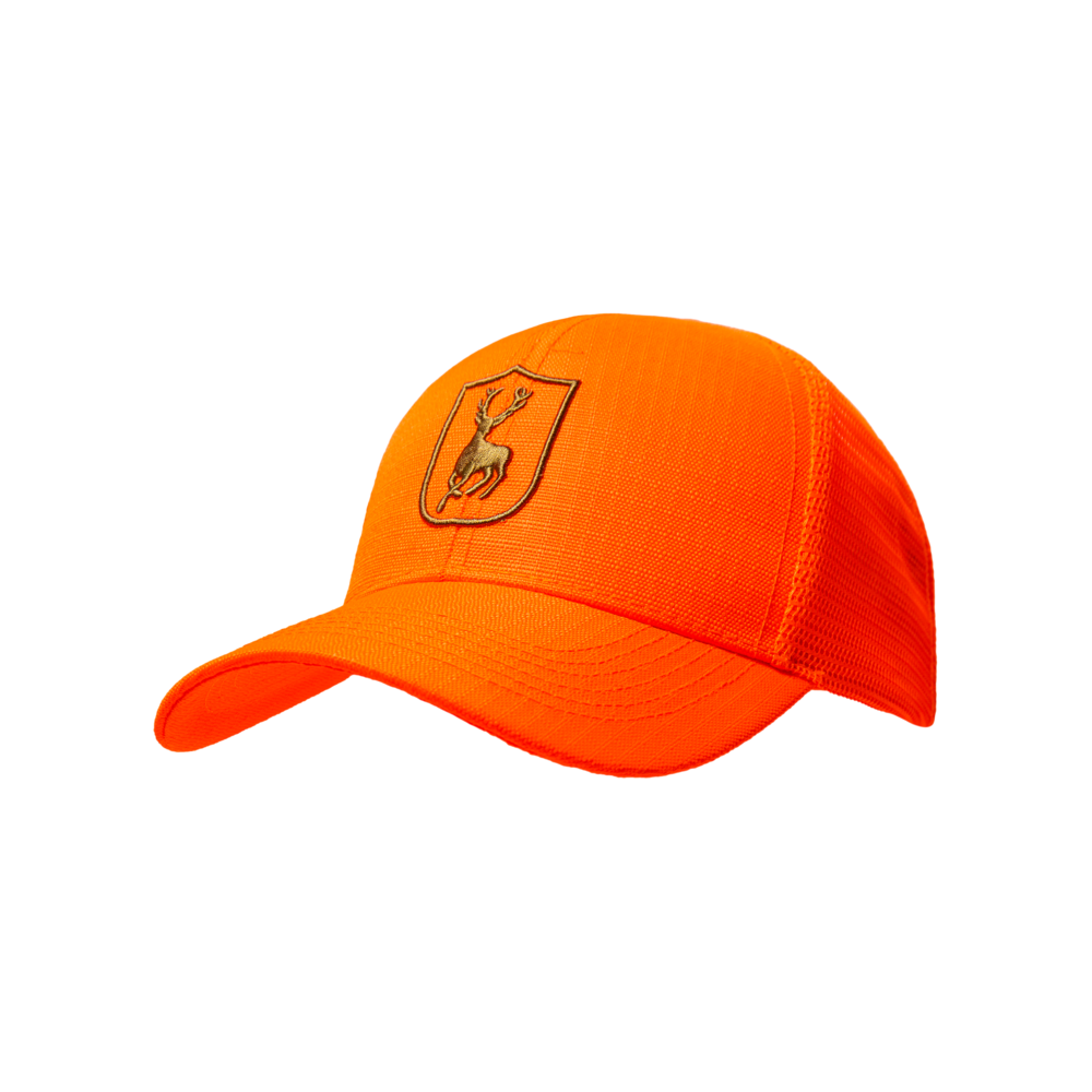 Deerhunter RECON hálós vadászsapka 6592 – Orange – narancssárga (663) – elölnézet