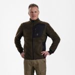 Deerhunter ROGALAND Fibre Pile bélelt polárfelső – 5125 – Chocolate Brown – csokoládébarna (582) – elölnézet