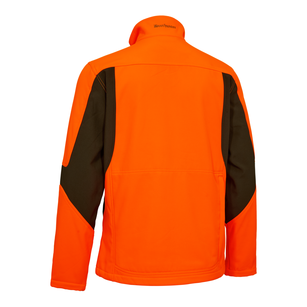 Deerhunter ROGALAND Softshell Jacket – férfi softshell vadászkabát – 5764 – Orange – narancssárga (663) – hátulnézet