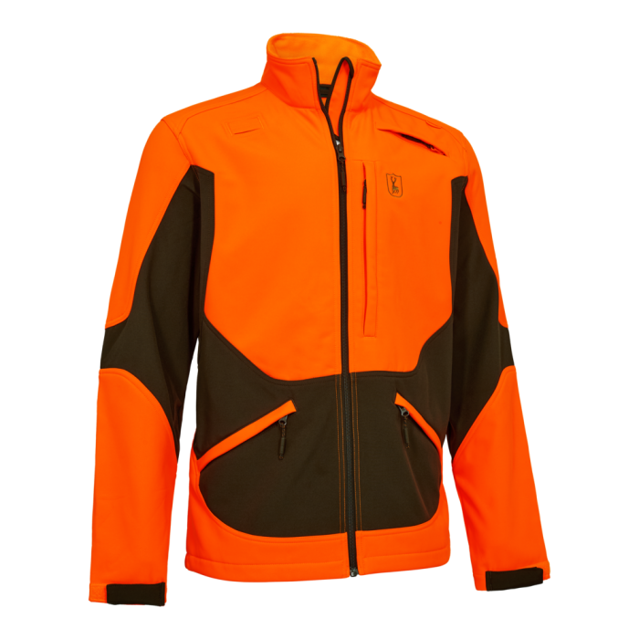 Deerhunter ROGALAND Softshell Jacket – férfi softshell vadászkabát – 5764 – Orange – narancssárga (663) – elölnézet