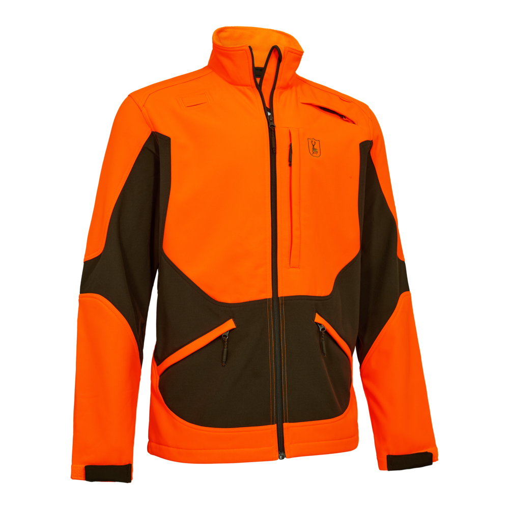 Deerhunter ROGALAND Softshell Jacket – férfi softshell vadászkabát – 5764 – Orange – narancssárga (663) – elölnézet