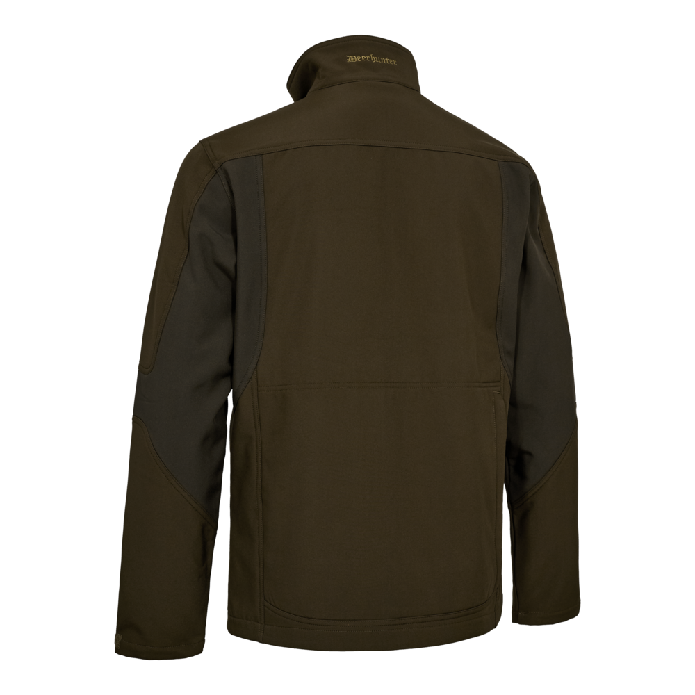 Deerhunter ROGALAND Softshell Jacket – férfi softshell vadászkabát – 5765 – Fallen Leaf – avarbarnás (381) – hátulnézet