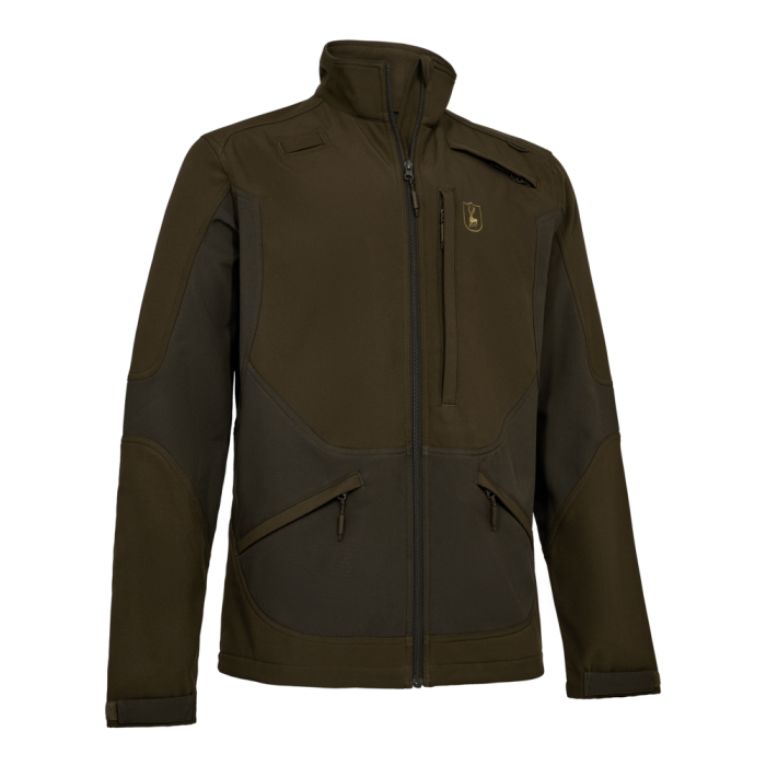 Deerhunter ROGALAND Softshell Jacket – férfi softshell vadászkabát – 5765 – Fallen Leaf – avarbarnás (381) – elölnézet
