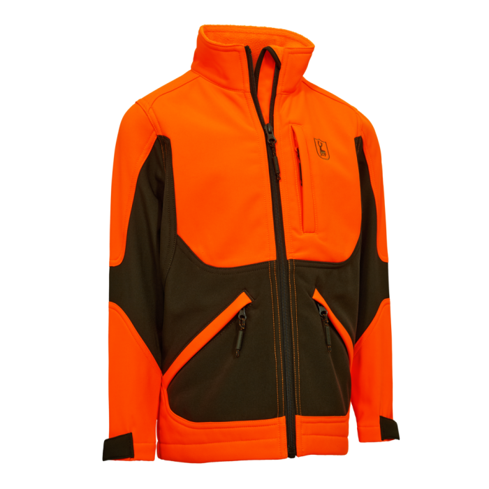 Deerhunter ROGALAND softshell kabát – ifjúsági – 5847 – Orange – narancssárga (663) – elölnézet
