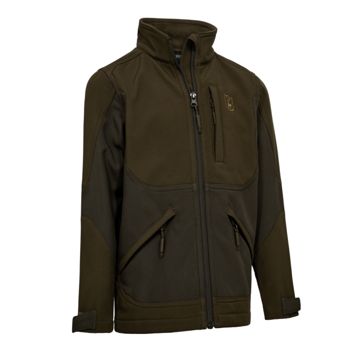 Deerhunter ROGALAND softshell kabát – ifjúsági – 5848 – Fallen Leaf – avarbarnás (381) – elölnézet