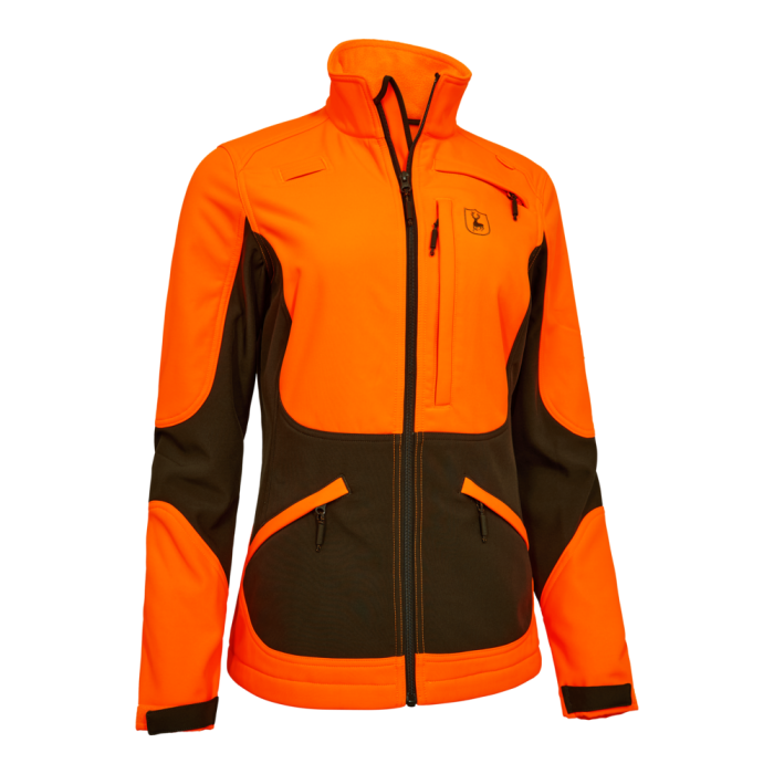 Deerhunter ROGALAND softshell kabát – női – 5693 – Orange – narancssárga (663) – elölnézet