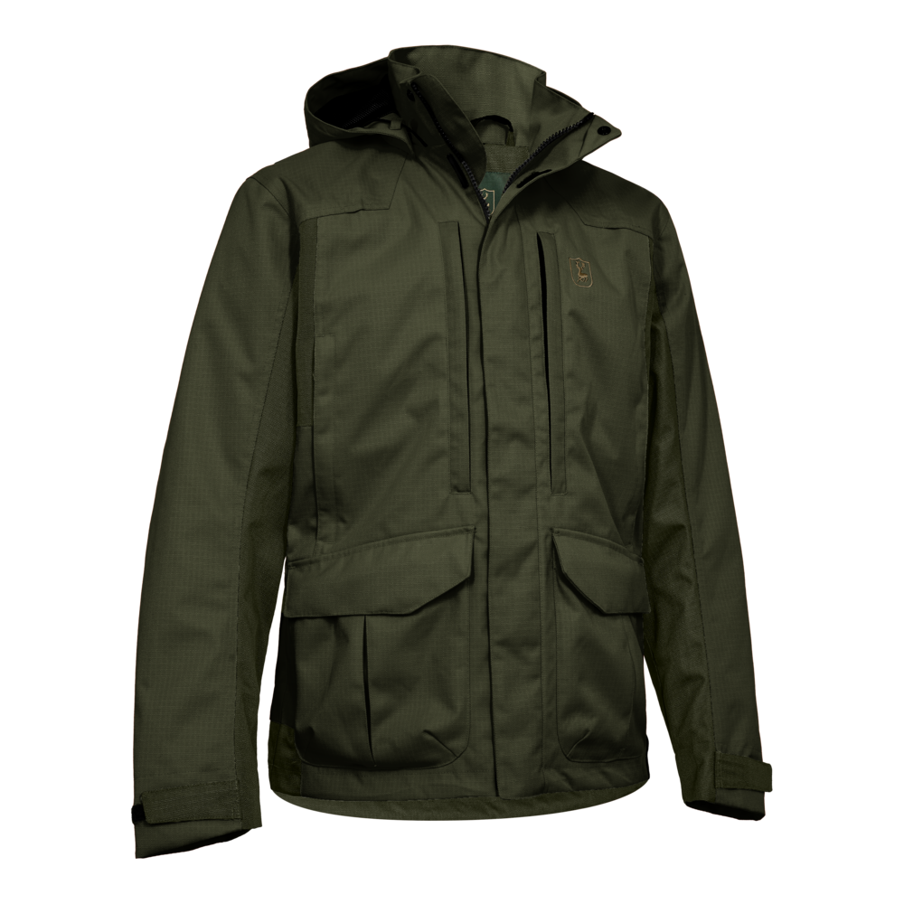 Deerhunter Recon DURA-TEX Membrane Jacket – membrános férfi vadászkabát – 5592 – Deepwood – sötét erdei árnyalat (338) – elölnézet