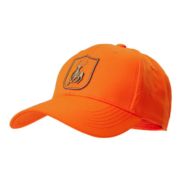 Deerhunter SHIELD állítható vadászsapka 6016 – Orange – narancssárga (669) – elölnézet