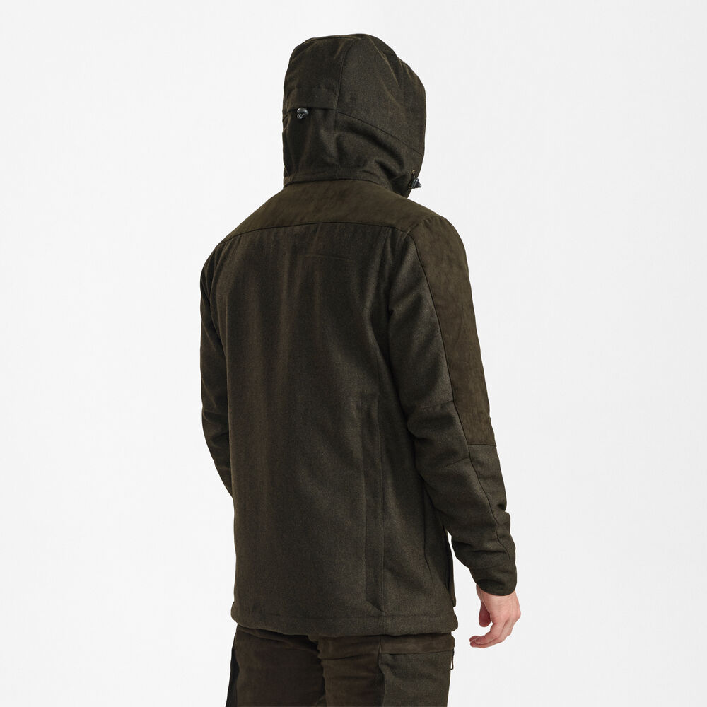 Deerhunter TATRA Jacket – gyapjúkeverék férfi vadászkabát – 5858 – Loden Wood – erdei lódenszín (374) – hátulnézet
