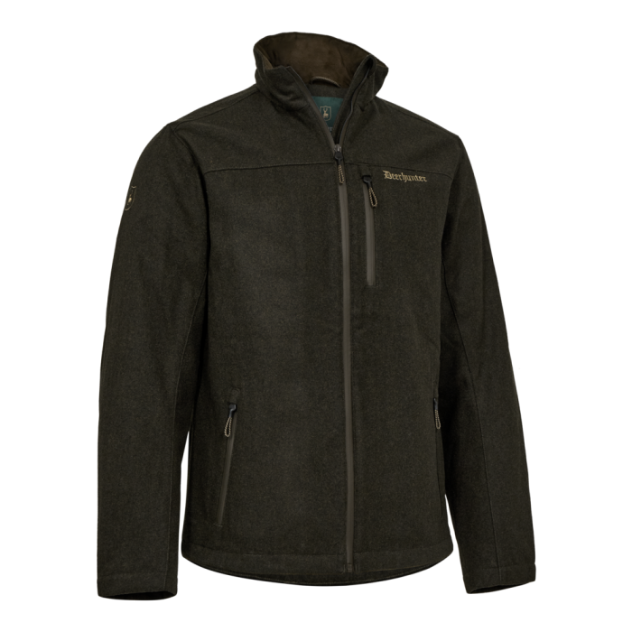 Deerhunter TATRA Padded Jacket – bélelt gyapjúkeverék férfi kabát – 5861 – Loden Wood – erdei lódenszín (374) – elölnézet