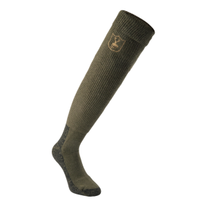 Deerhunter WOOL DELUXE hosszú gyapjúzokni 8424 – Grape Leaf – szőlőlevélzöld (360) – elölnézet