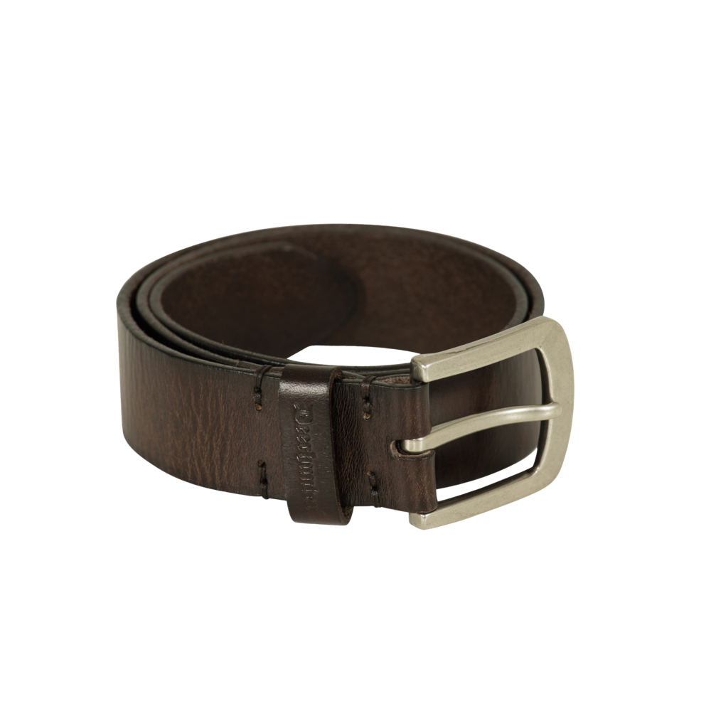 Deerhunter valódi bőr vadászöv 8111 – Dark Brown – sötétbarna (583) – elölnézet