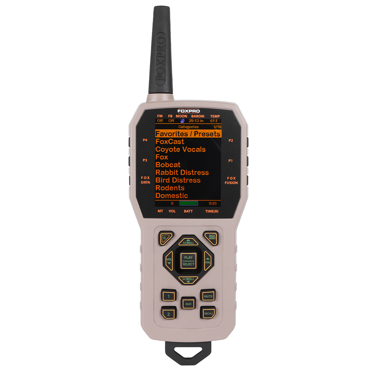 TX1000 színes LCD-kijelzős távirányító