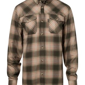 Finnveden Forest Flannel Shirt M's – Olive/D.Green (151) – 5370