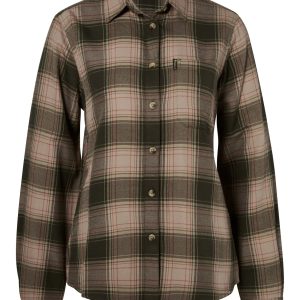 Finnveden Forest Flannel Shirt W's – Olive/D.Green (151) – 3370