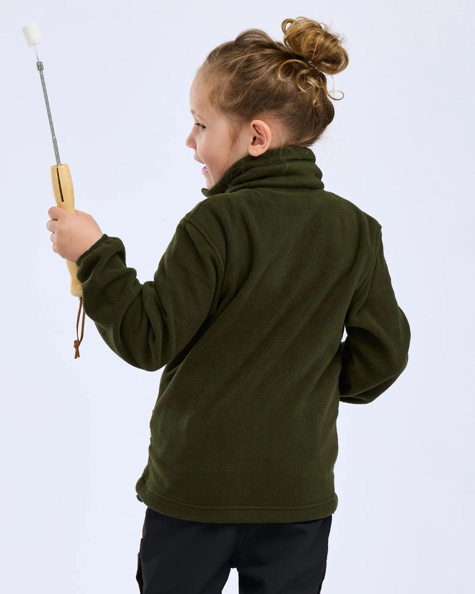 Finnveden Kids Fleece Jacket – Green (100) – 6065