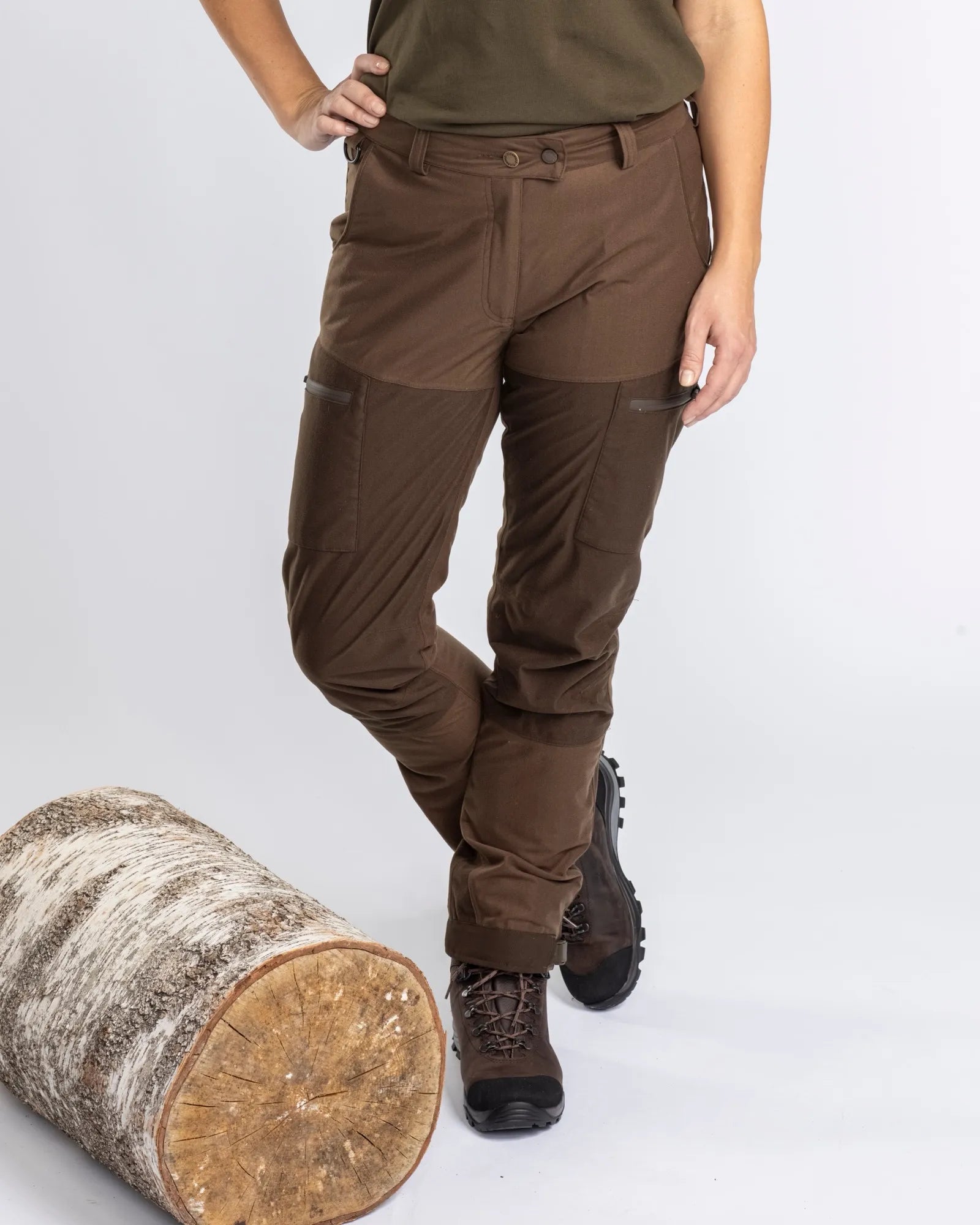 Furudal Active 2L Trousers W's – H.Brown/Suede Brown (242) – 3771