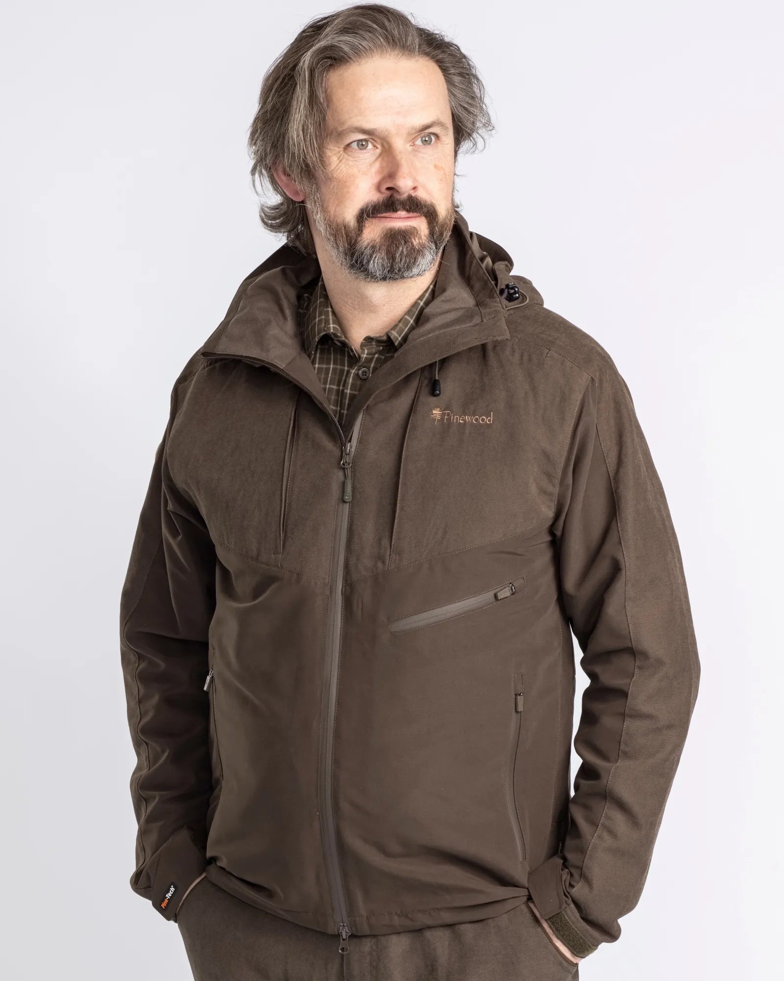 Furudal Caribou Hunt Extreme Jacket M's – Suede Brown/D.Olive (244) – 5984