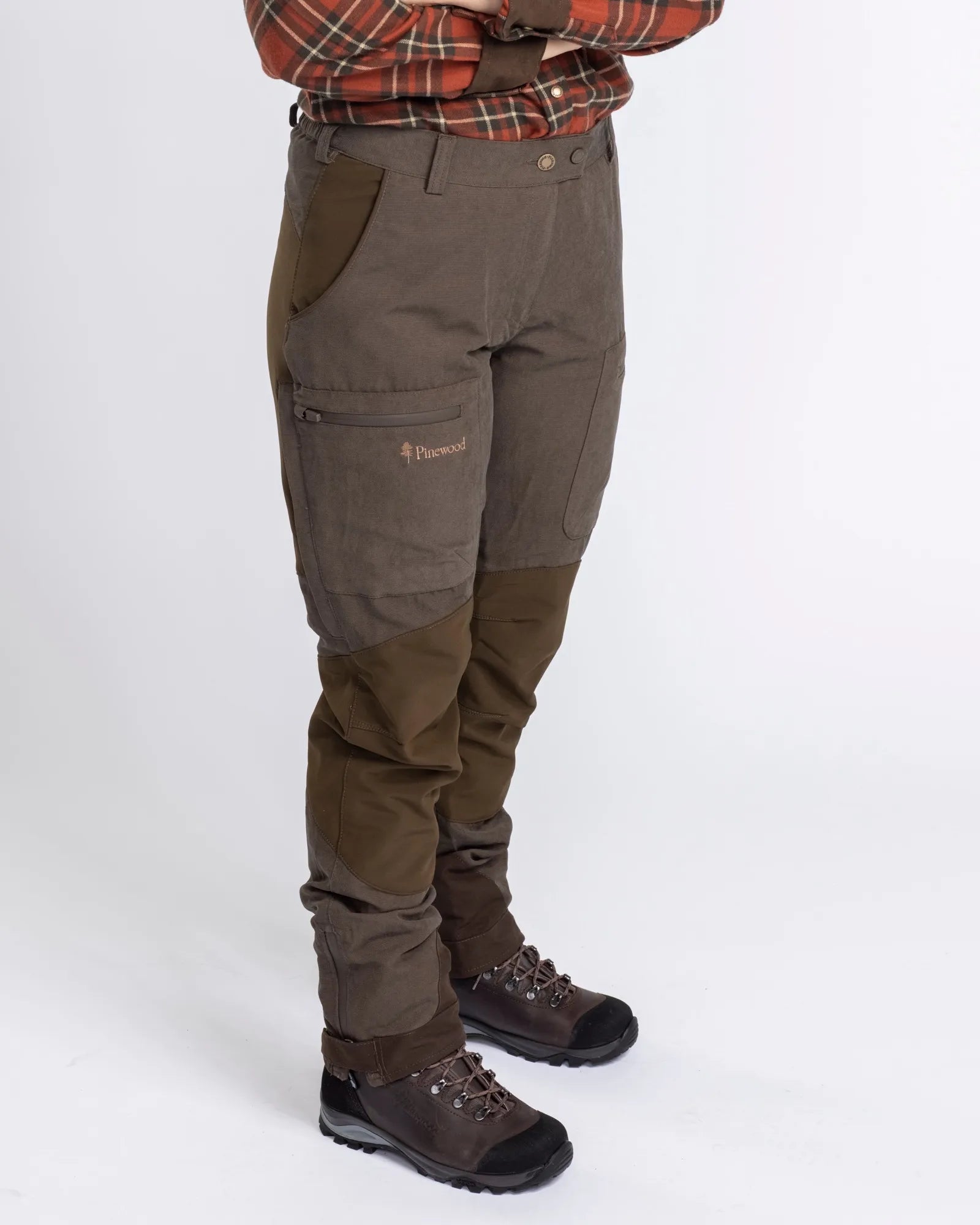Furudal Caribou Hunt Extreme Trousers W's – Suede Brown/D.Olive (244) – 3986