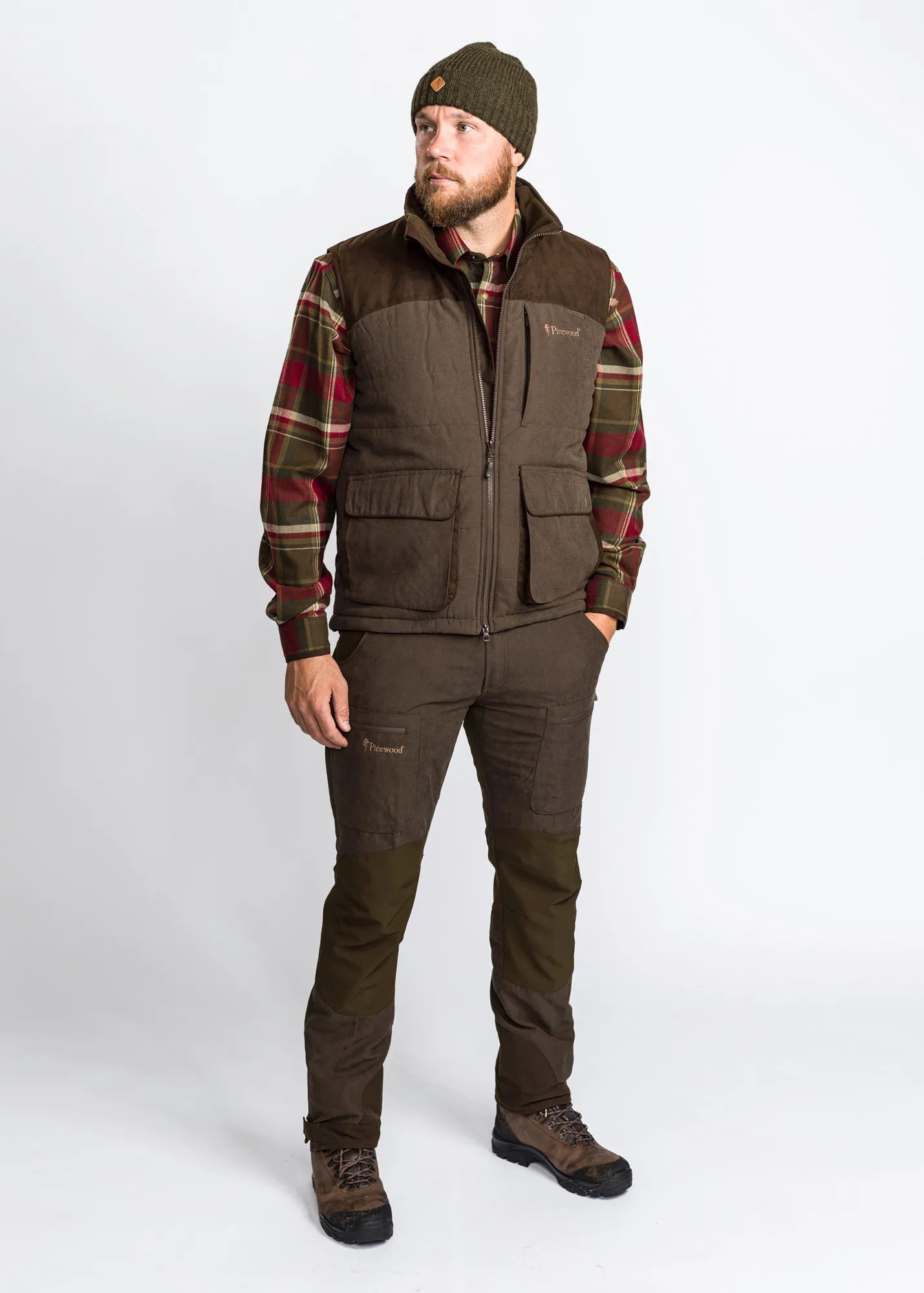 Furudal Caribou Hunt Trousers M's – Suede Brown/D.Olive (244) – 5985