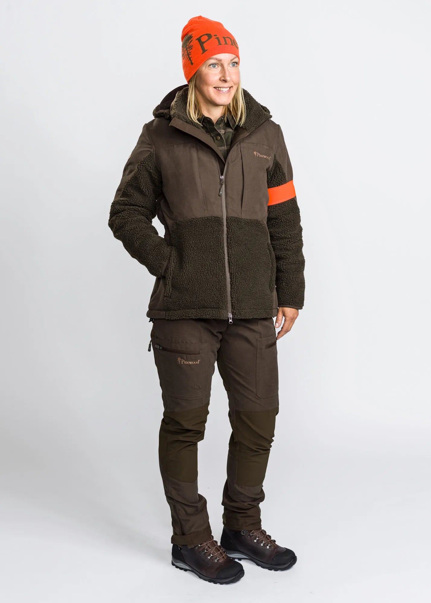 Furudal Caribou Hunt Trousers W's – Suede Brown/D.Olive (244) – 3985