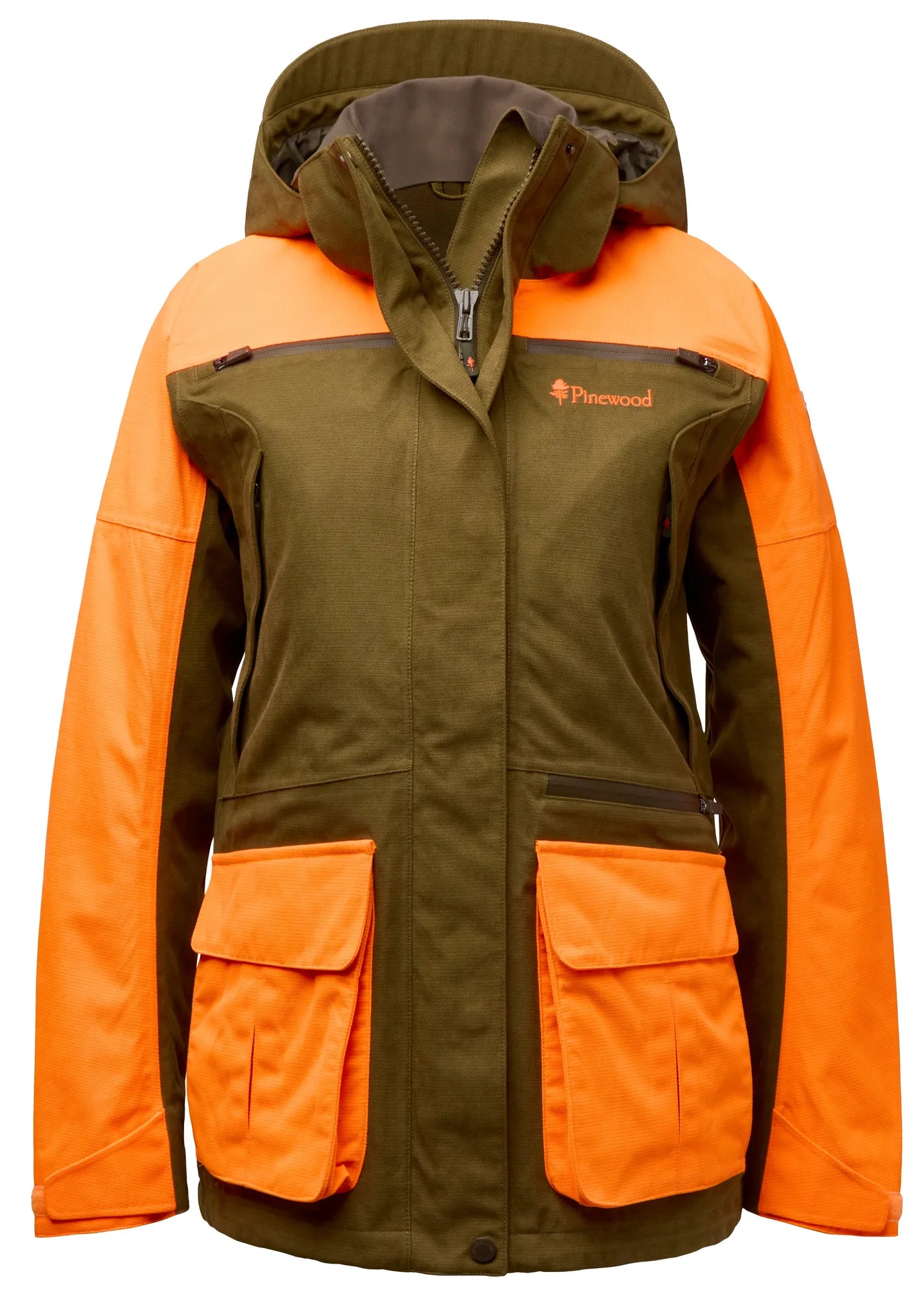 Furudal Expert 2L Hunting Jacket W's – OliveGreen/Orange (771) – 3918