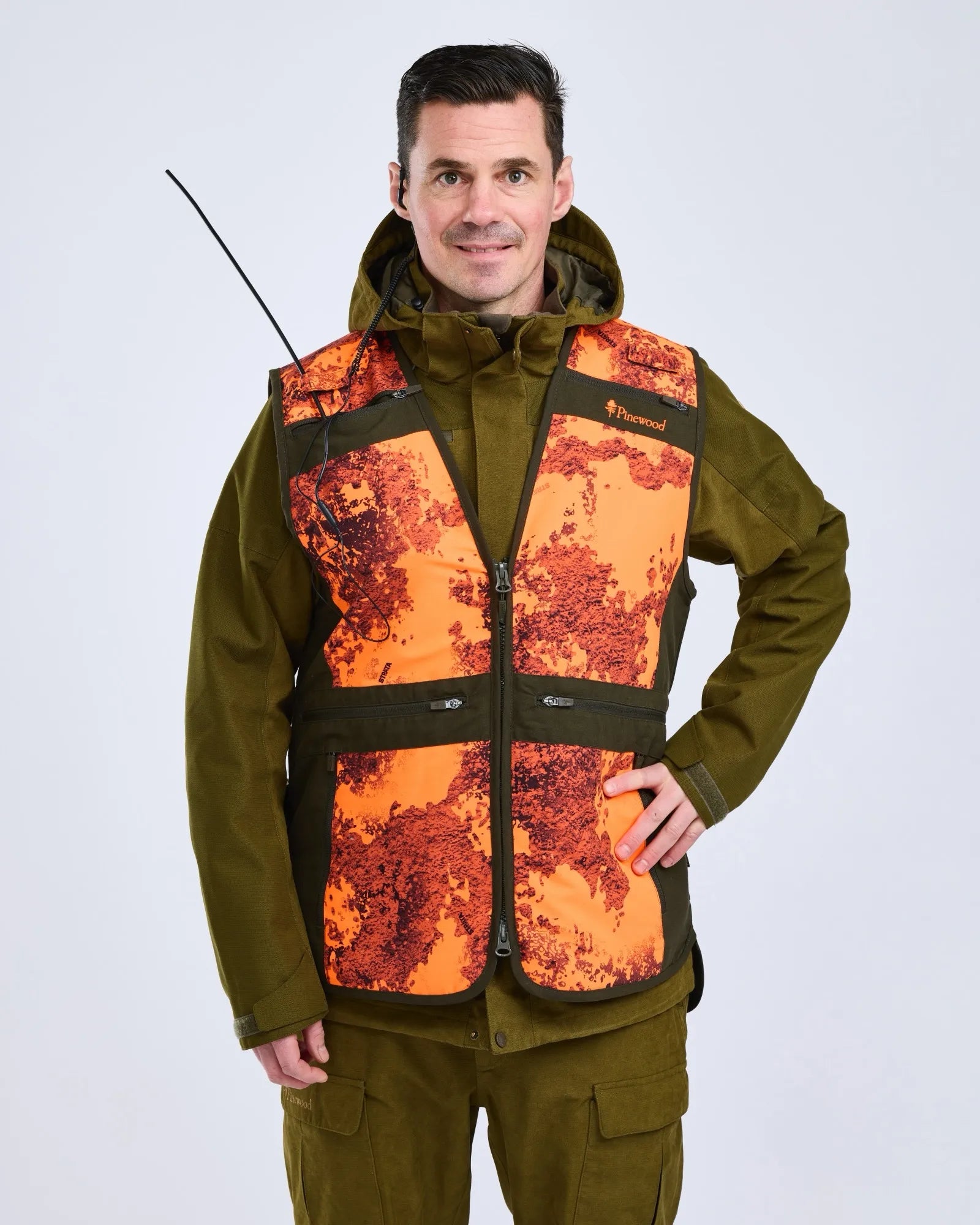 Furudal Hunter Pro 2.0 Camou Vest M's – Strata Blaze/Moss Gr (990) – 5721