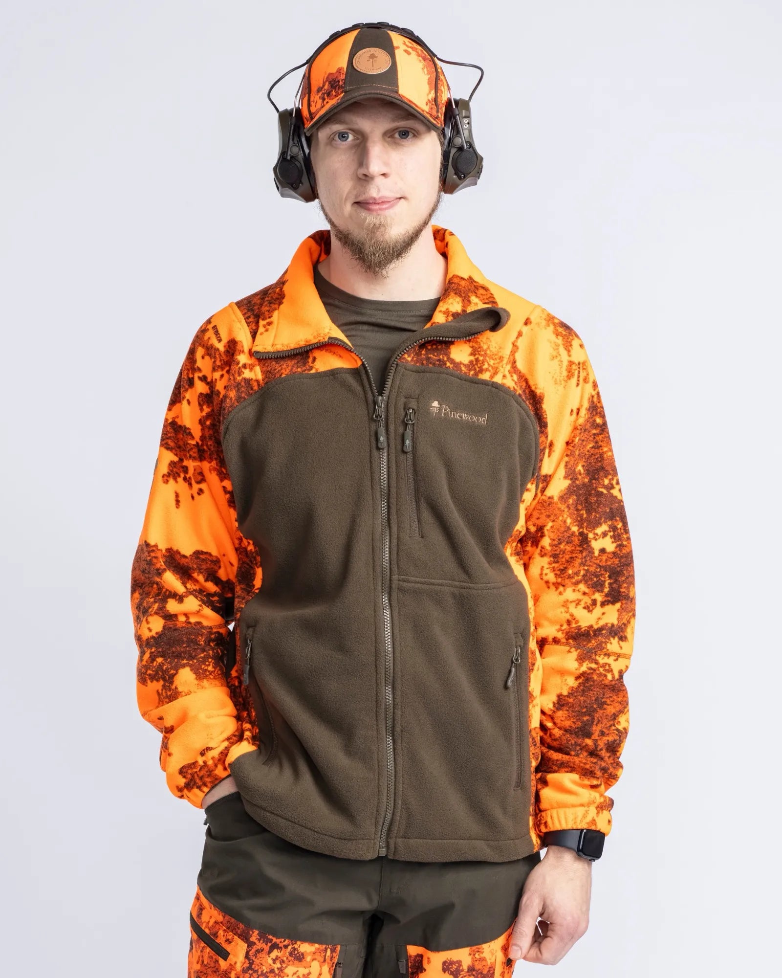 Furudal Hunters Camou Fleece Jacket M's – Strata Blaze/H.Green (992) – 8761