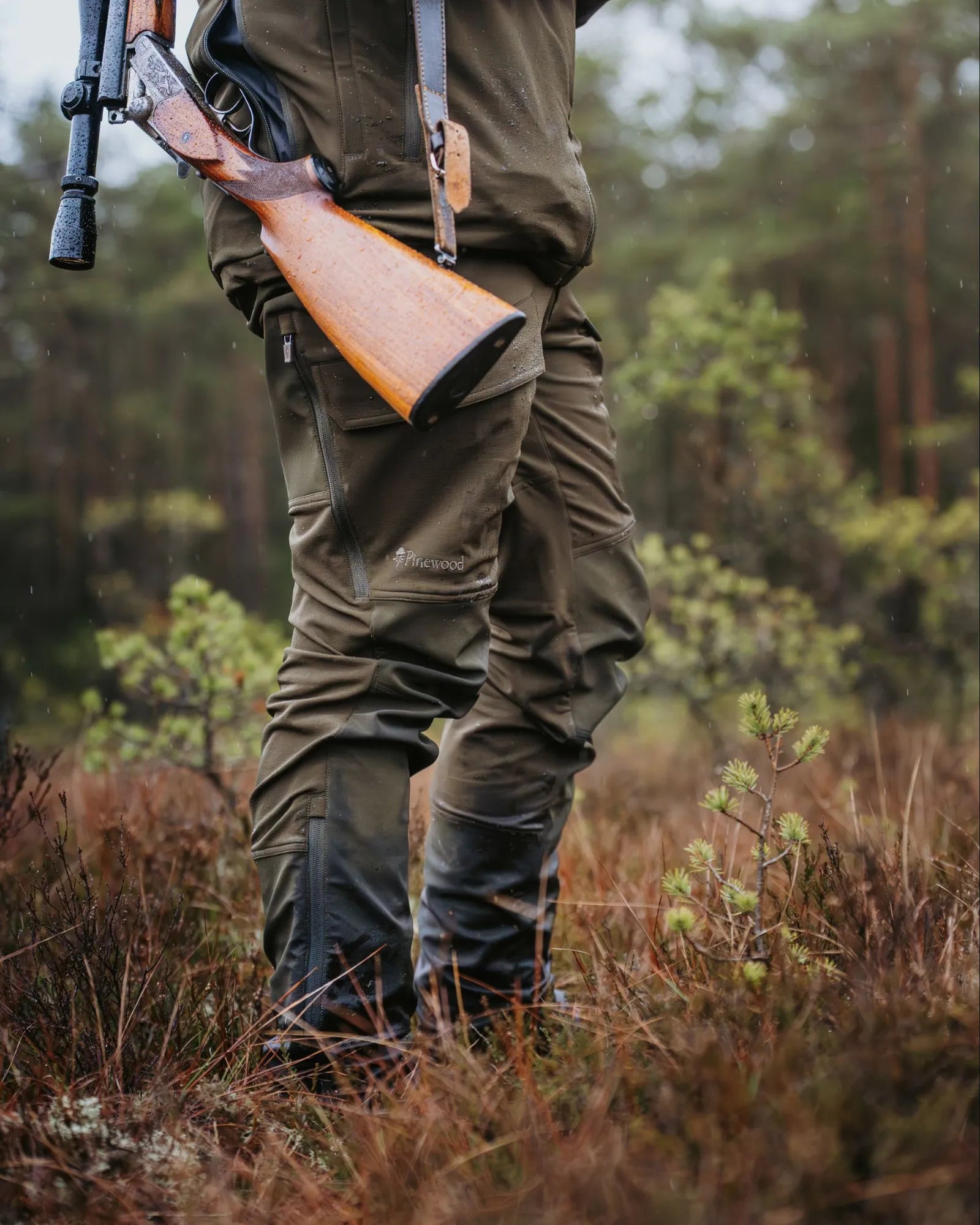 Furudal Hunters Hybrid Stretch Trousers M's – Moss Green (135) – 5914
