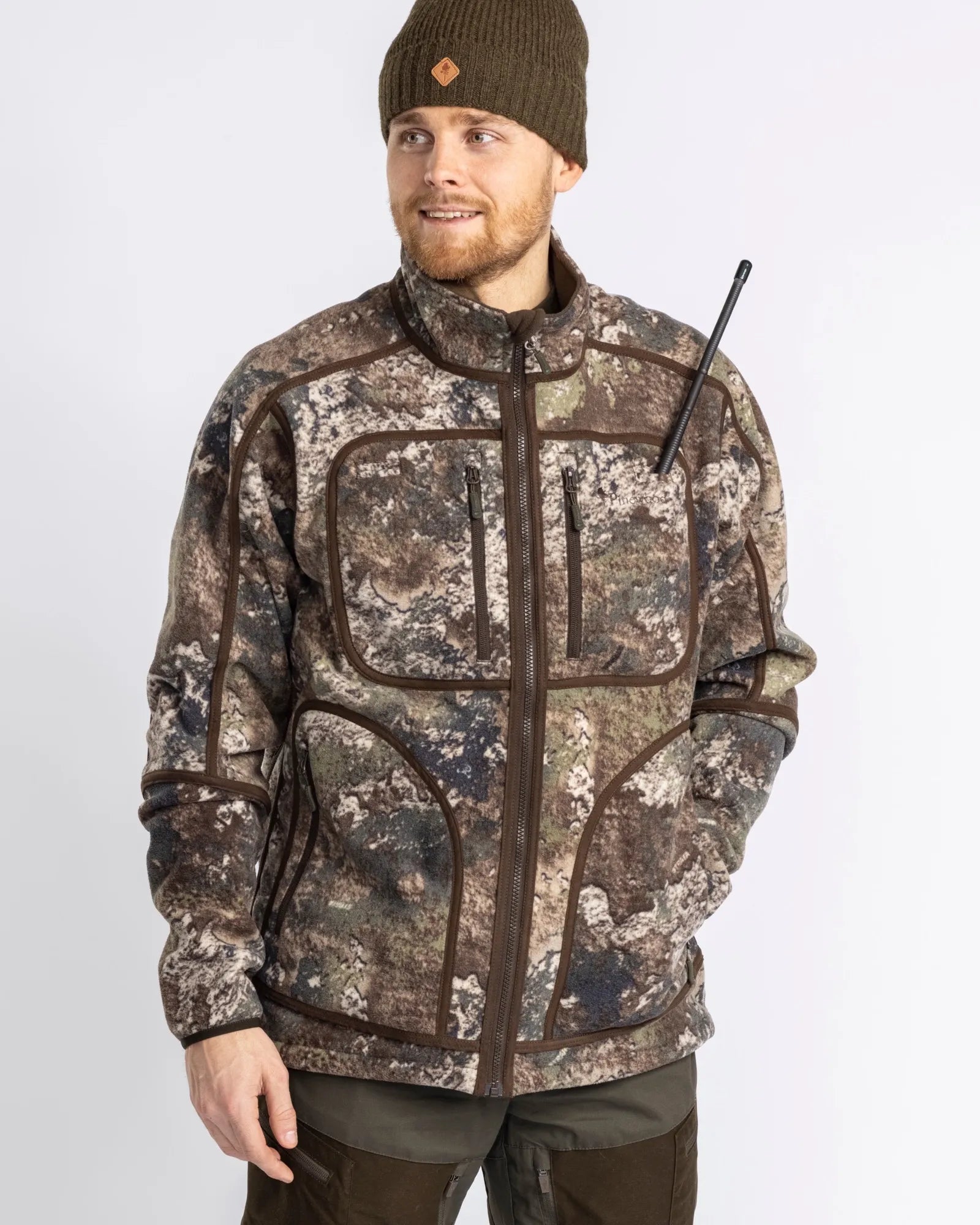 Furudal Reversible Camou Fleece Jacket M's – H.Brown/Strata (268) – 5618