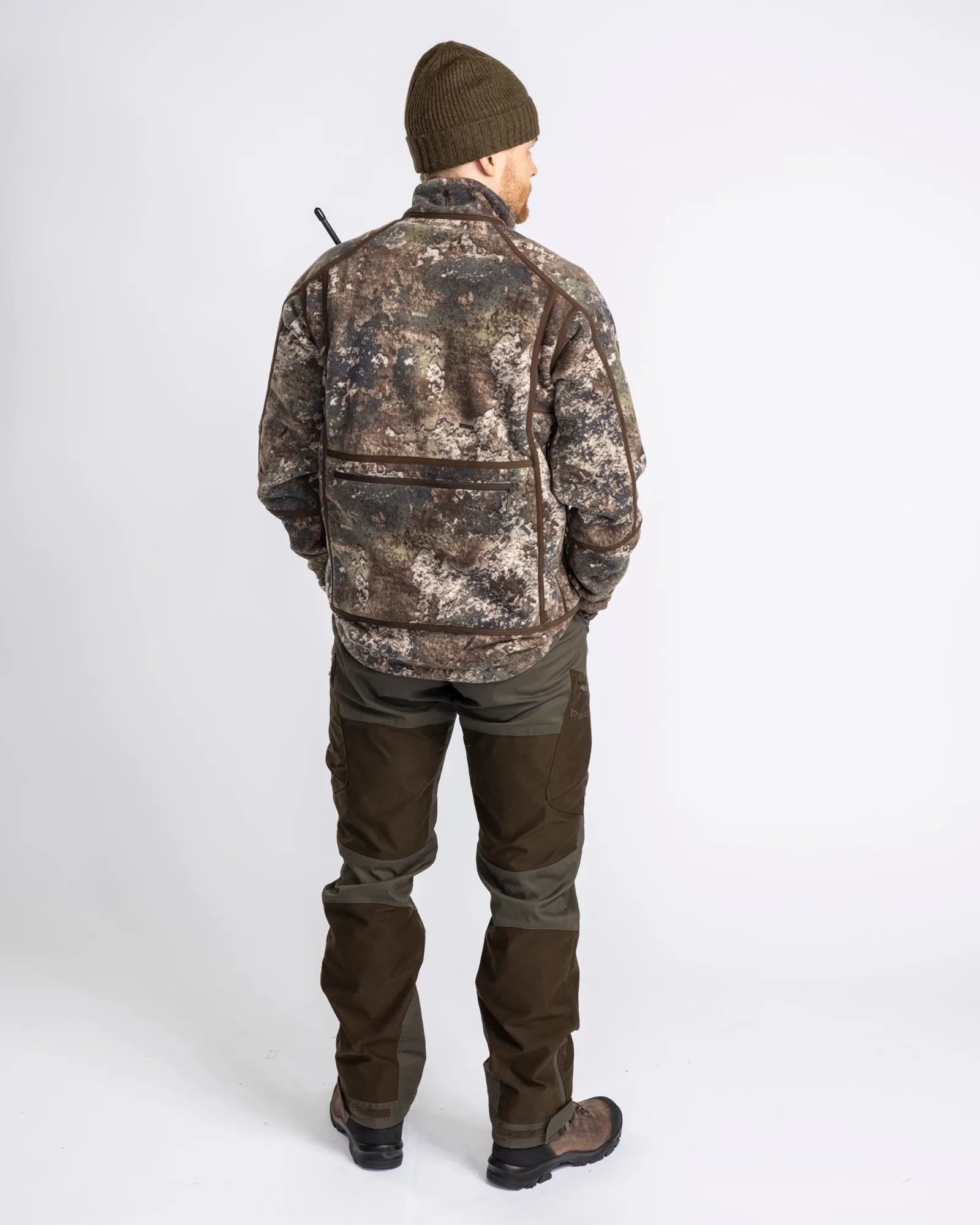 Furudal Reversible Camou Fleece Jacket M's – H.Brown/Strata (268) – 5618