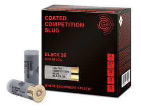 GECO COATED COMPETITION SLUG BLACK 26 12/67,5 – 2432031 – eredeti 2026-os gyári csomagoláskép