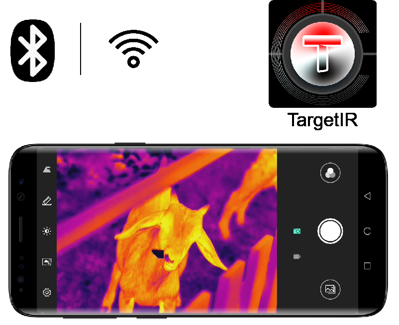 Guide TD210 Target IR applikáció és WiFi