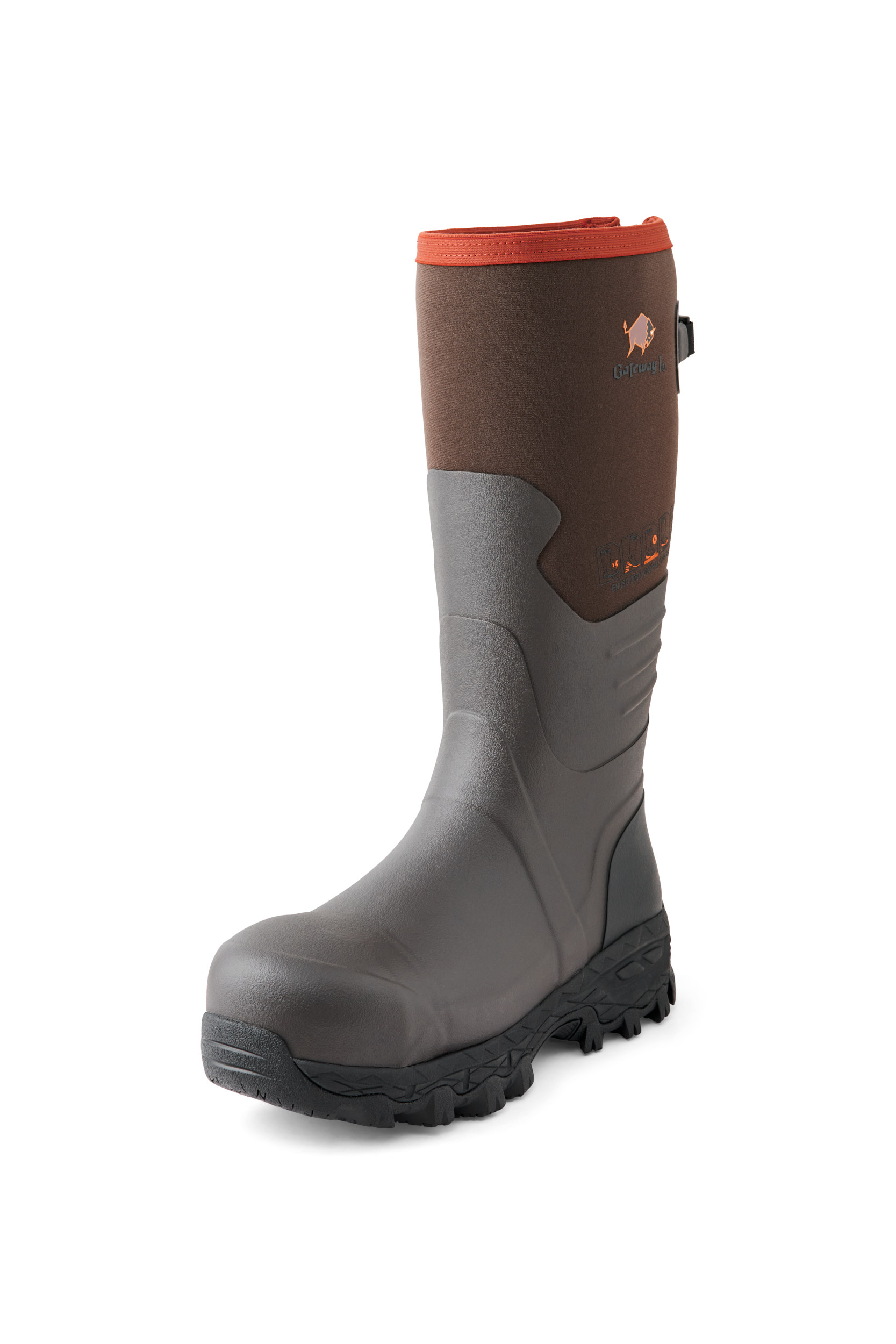 Gateway1 Country 17" 4mm Nano ST™ PR™ férfi gumicsizma – 100101010 – Dark brown (1047)
