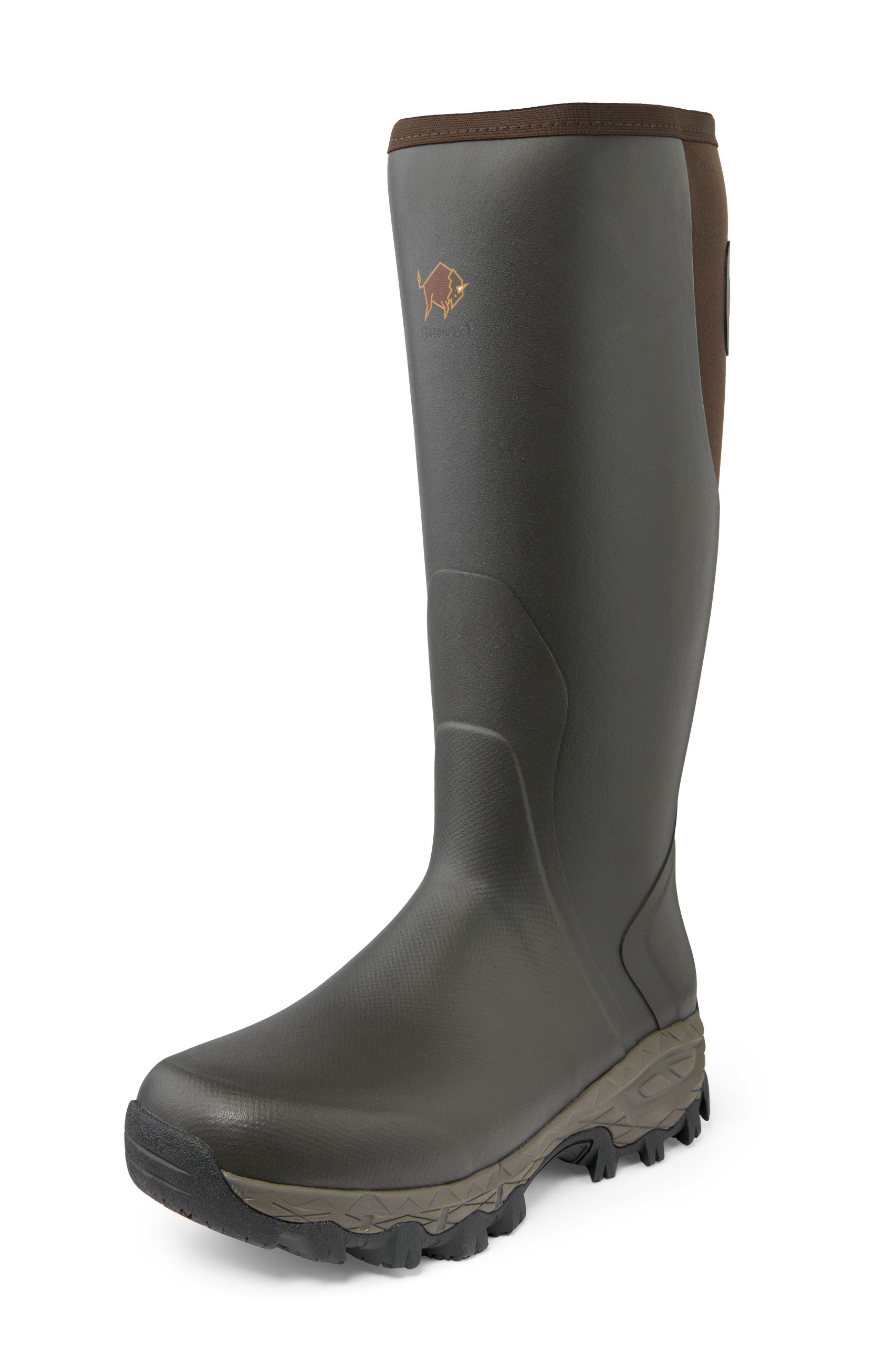Gateway1 Moor Country 18" 3mm side-zip gumicsizma – 100101040 – Dark brown (1047)