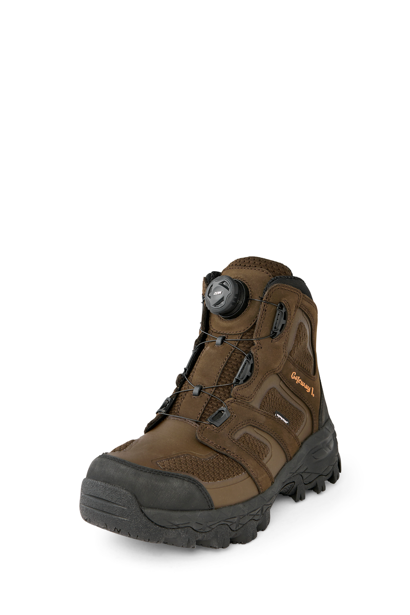Gateway1 Orion 6" G1® Speed-Lacing férfi outdoor bakancs – 400104027 – Dark brown (1047)