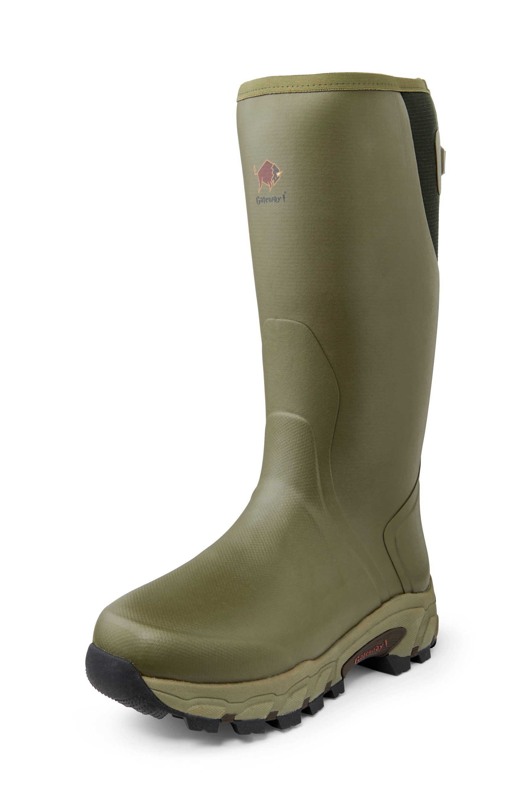 Gateway1 Pro Shooter 18" 7mm side-zip gumicsizma – 100101001 – Olive (2148)